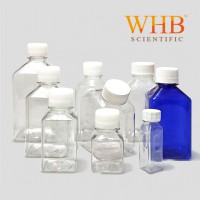 WHB品牌500ml培养基方瓶 PET血清瓶